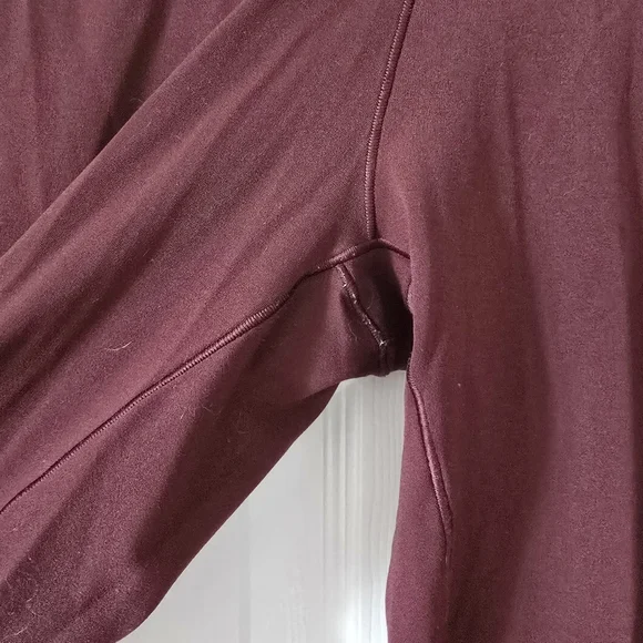 Aerie Offline Burgundy Leggings - Picture 4 of 7